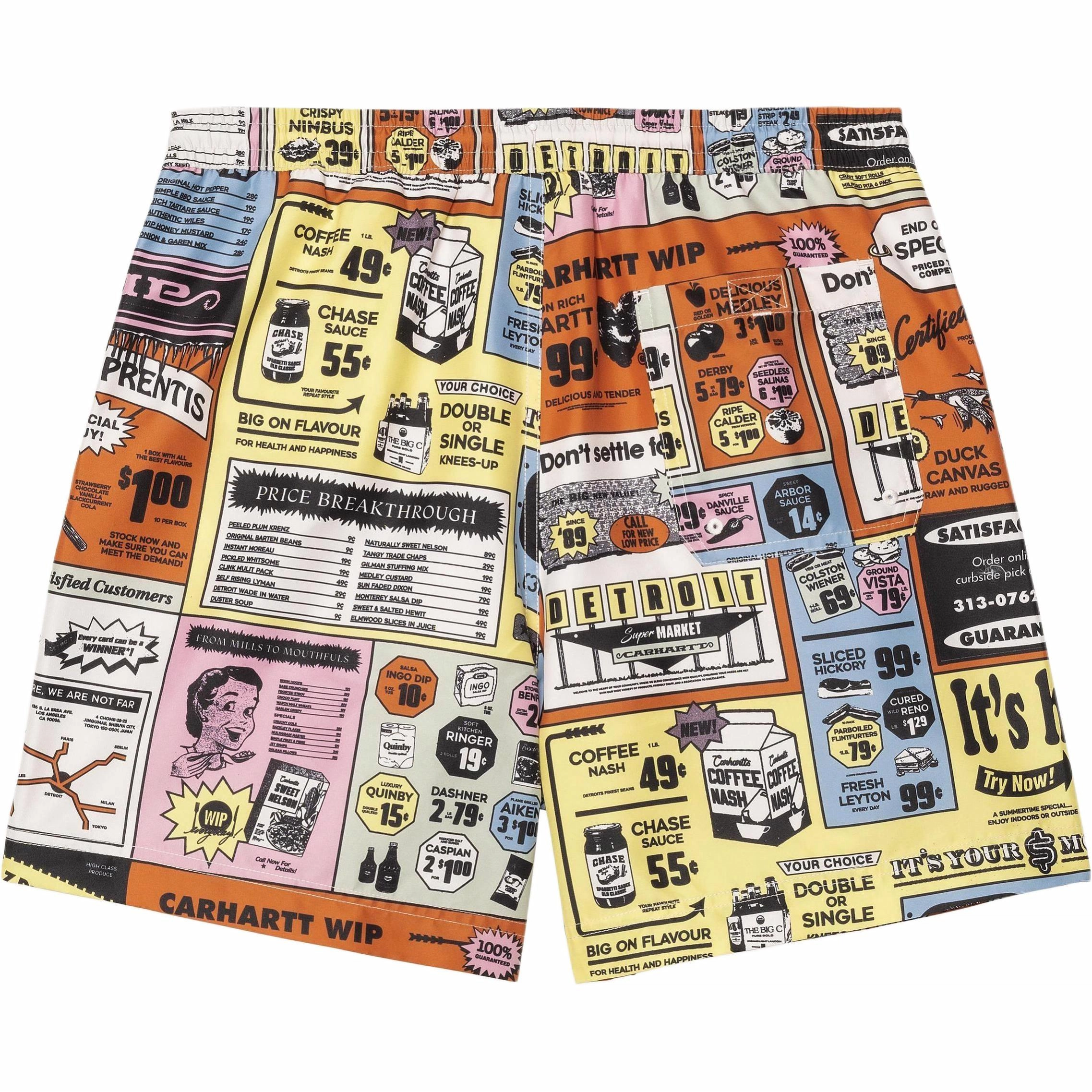 Carhartt WIP SS25 Slater Swim Trunks
