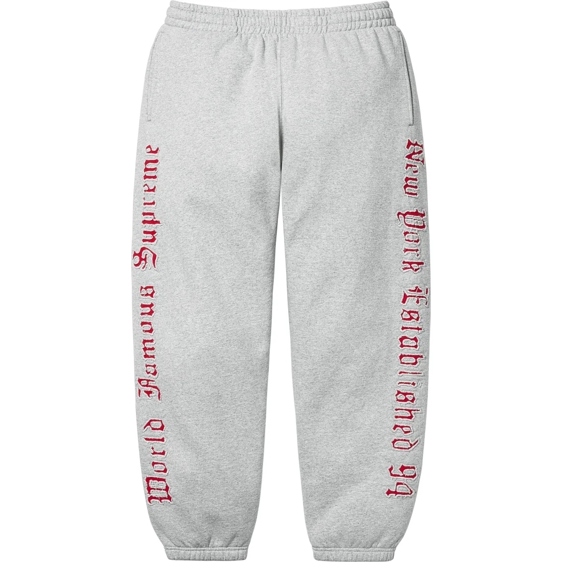 Supreme SS25 Contrast Cutout Sweatpant logo