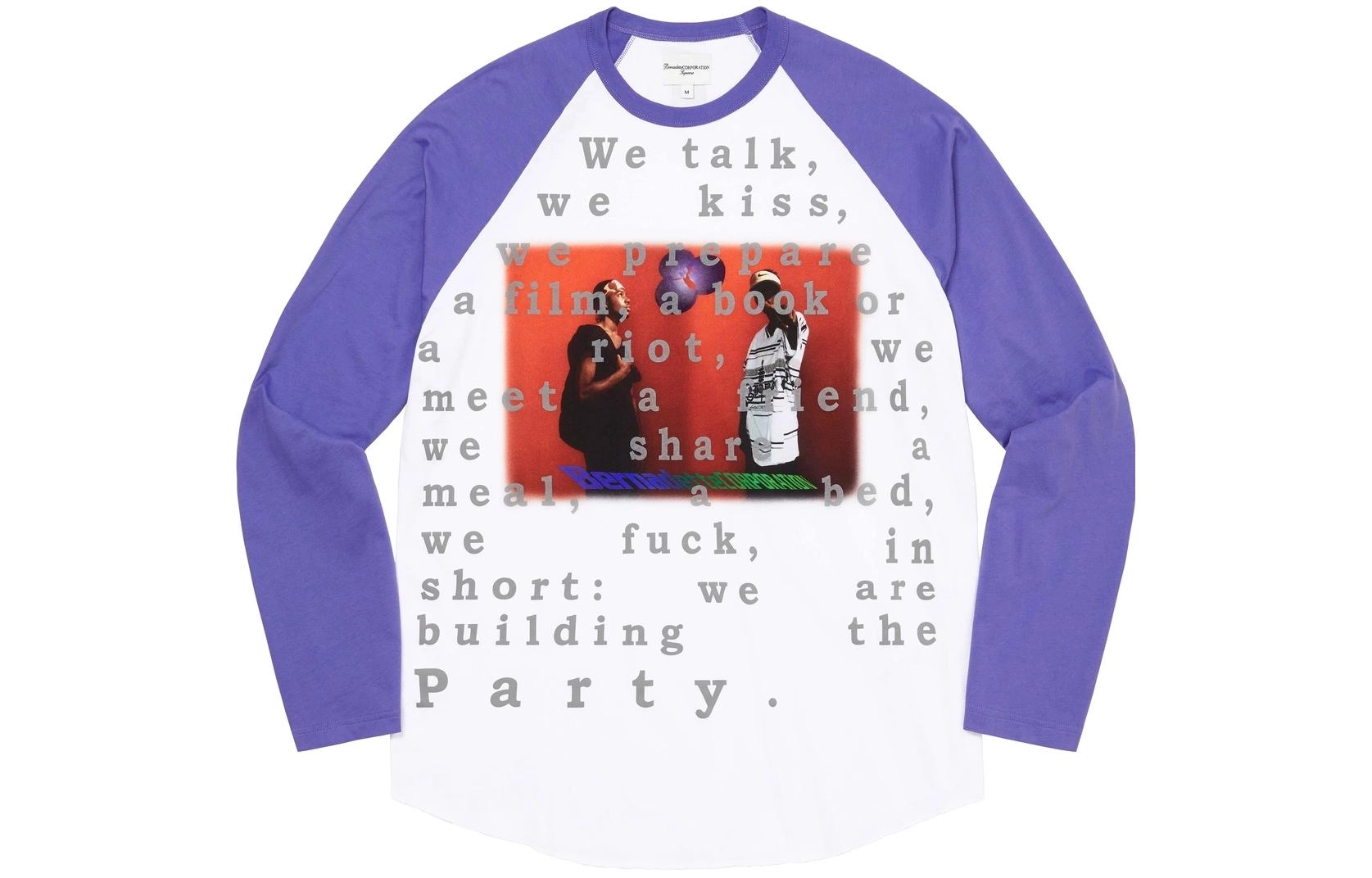 Supreme x BERNADETTE CORPORATION SS23 WEEK13 RAGLAN LS TOP T