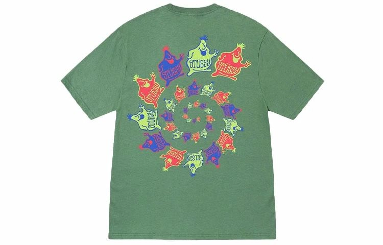 Stussy SS23 Mr. Blob Spiral Tee logoT