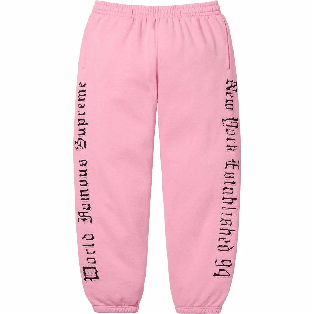 Supreme SS25 Contrast Cutout Sweatpant logo