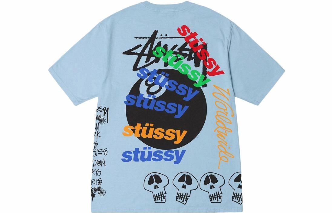 Stussy SS23 Test Strike Pigment Dyed Tee 8 8 LogoT