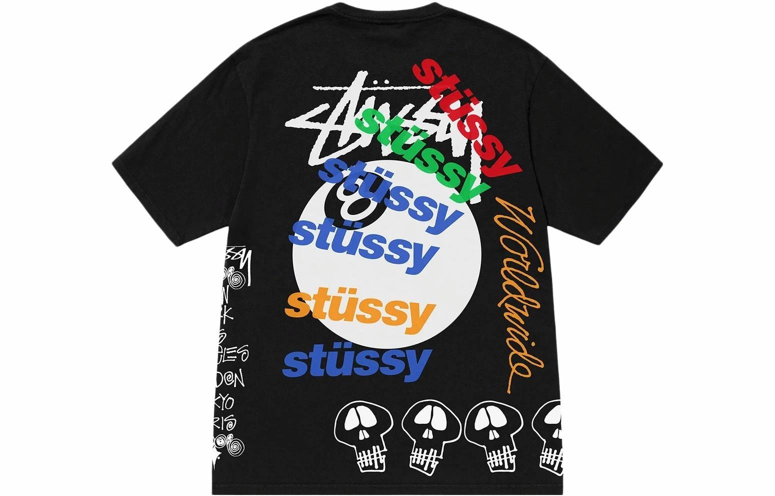 Stussy SS23 Test Strike Pigment Dyed Tee 8 8 LogoT