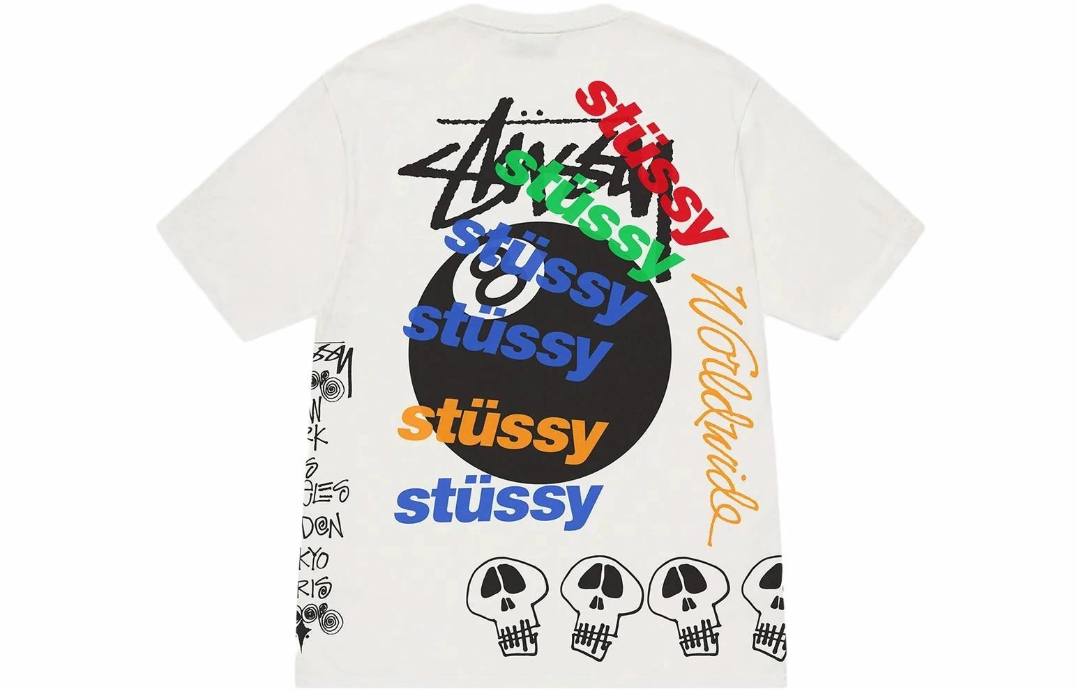 Stussy SS23 Test Strike Pigment Dyed Tee 8 8 LogoT