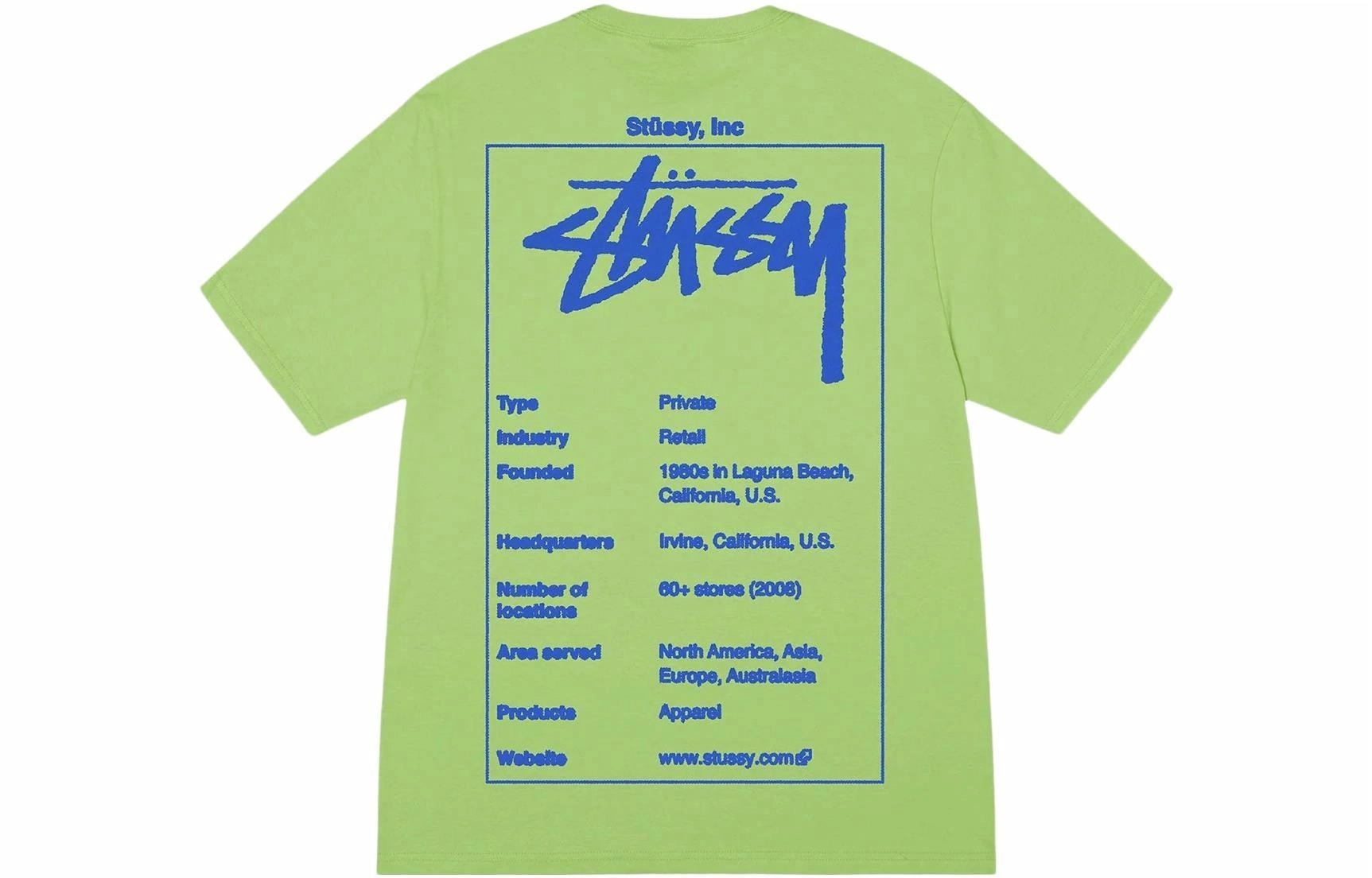 Stussy SS23 Wiki Tee 2023 T