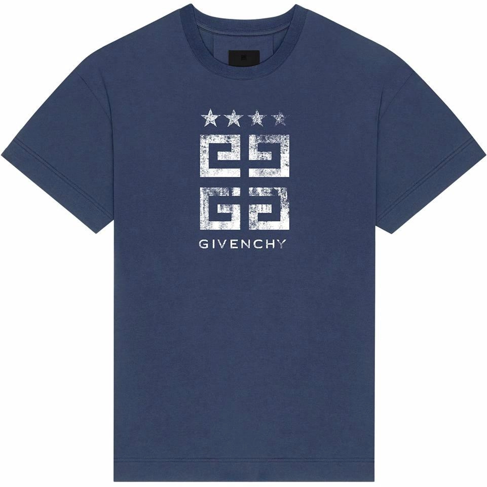 GIVENCHY 4g Stars Slim Fit T-Shirt In Cotton T