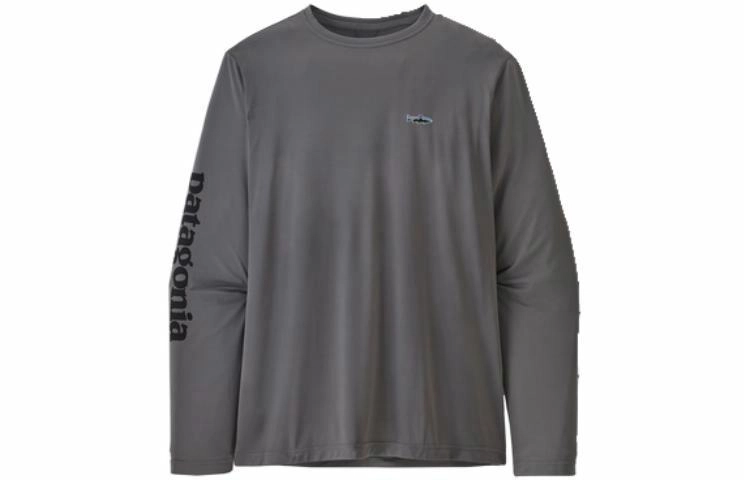 patagonia Men's Long-Sleeved Capilene Cool Daily Fish Graphic Shirt C1T