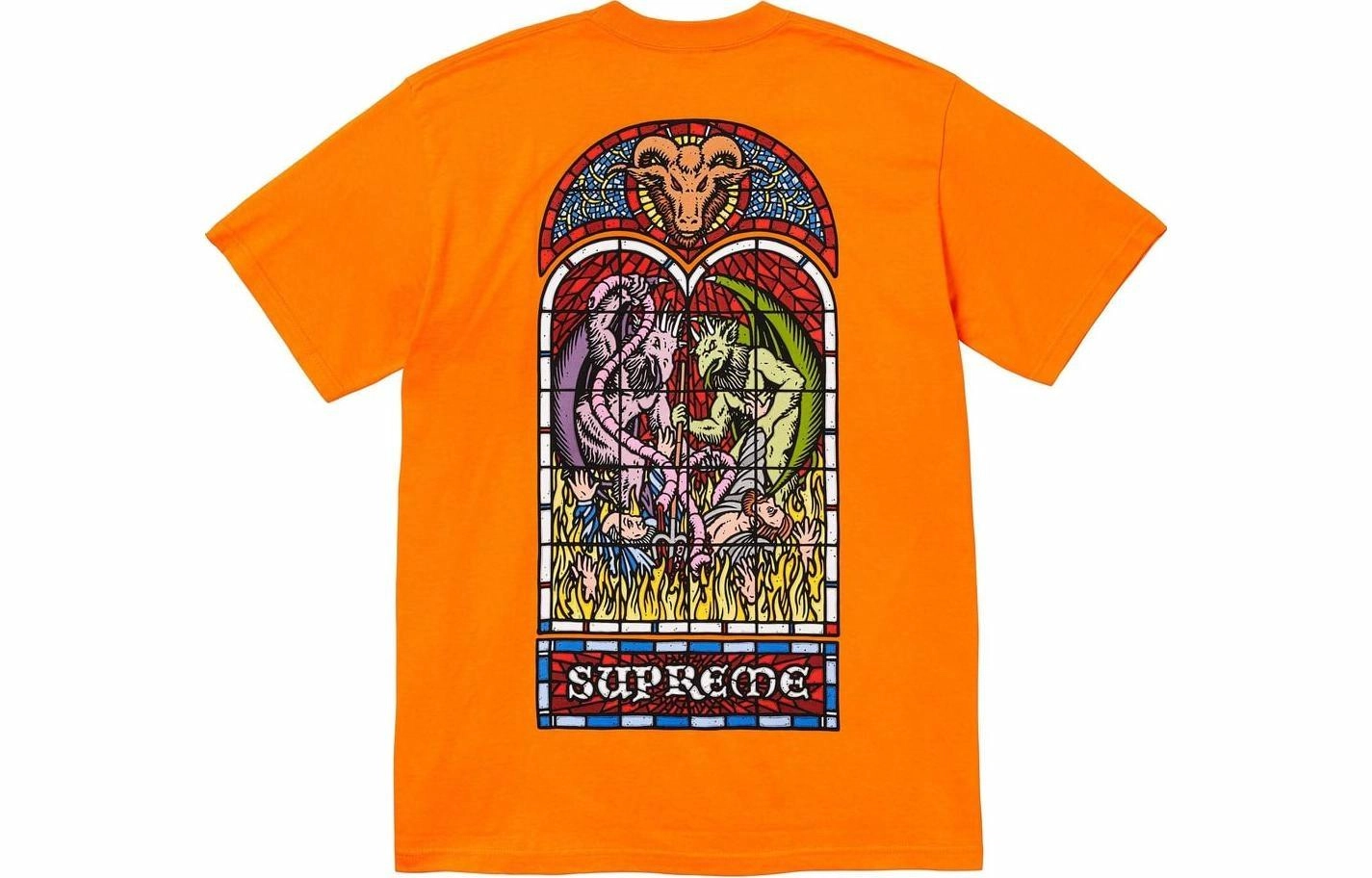 Supreme FW23 WEEK1 WORSHIP TEE T