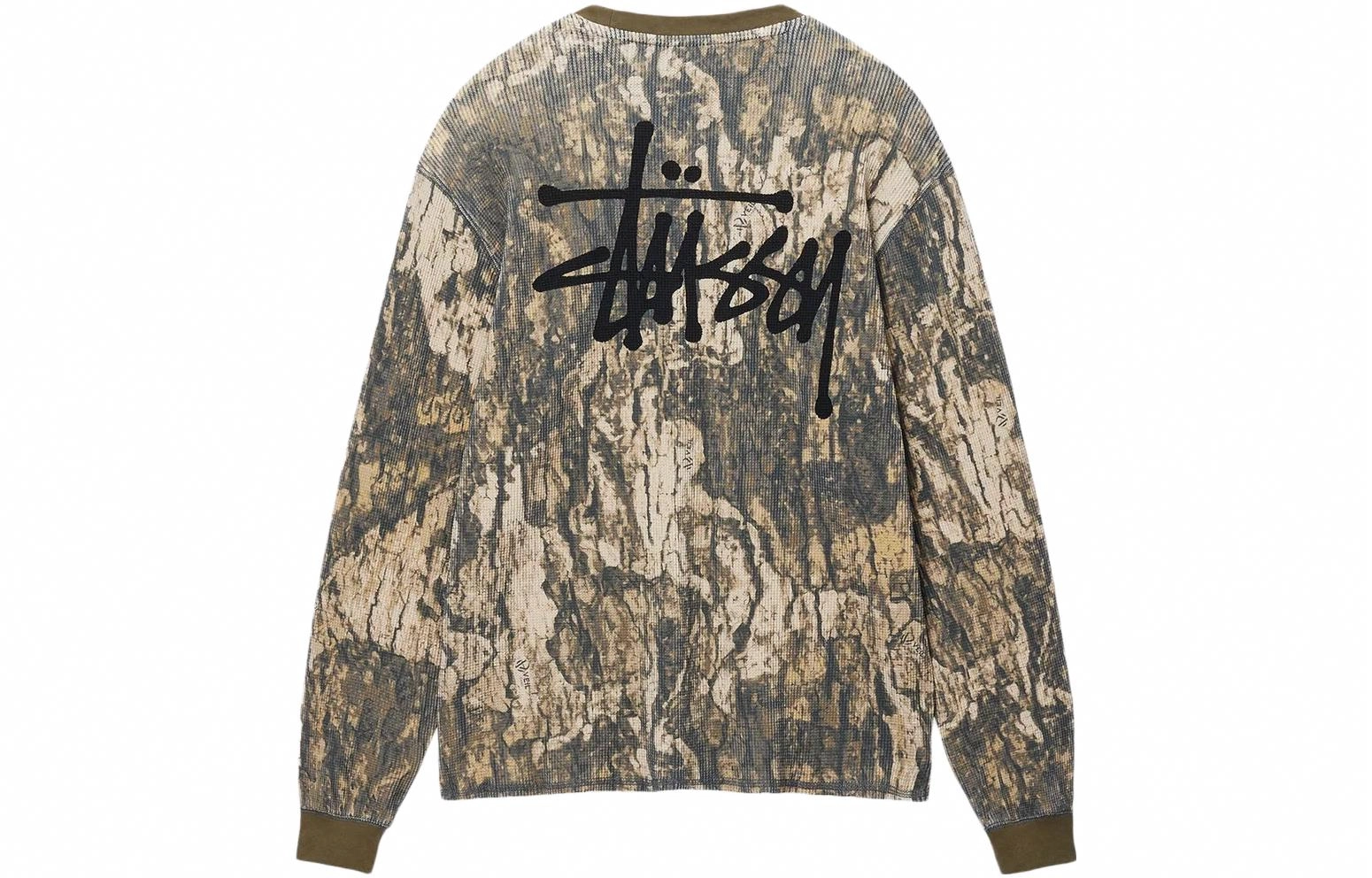 Stussy FW23 KRYPTEK CAMO LS THERMAL T