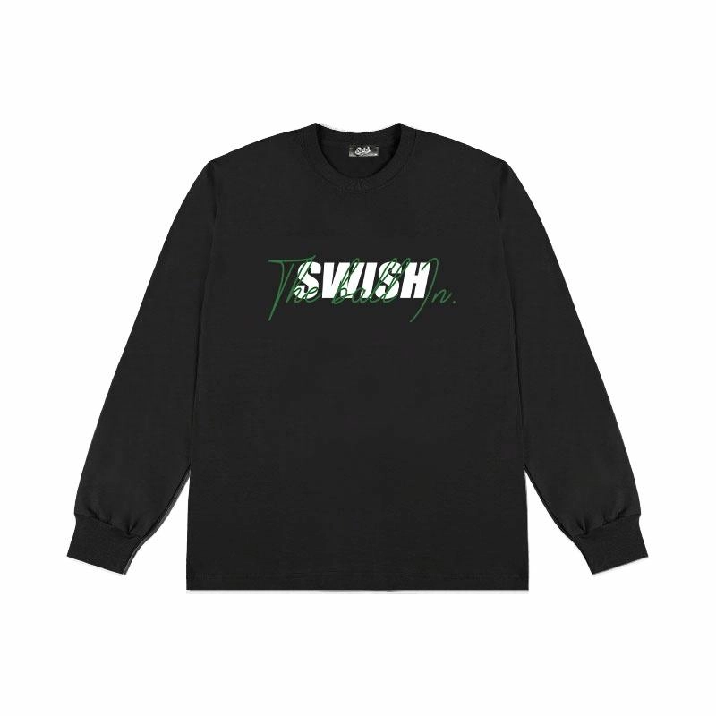 SWISH THE BALL IN T