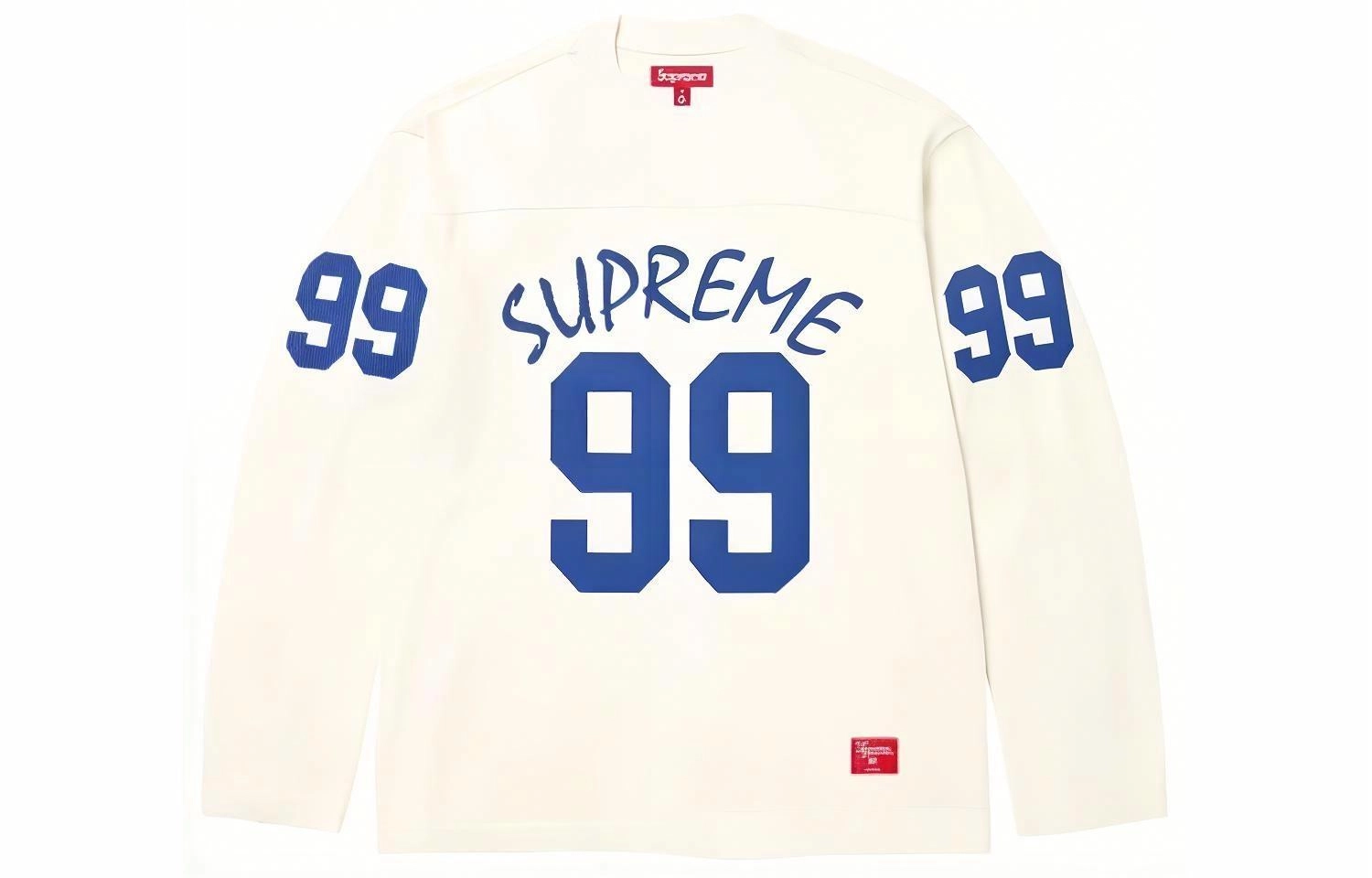 Supreme SS24 WEEK1 99 LS FOOTBALL TOP T