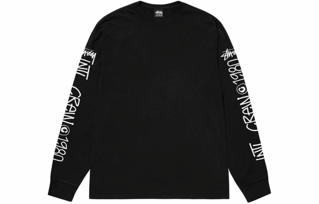 Stussy SS24 INTL CREW LS TEE PIGMENT DYED T