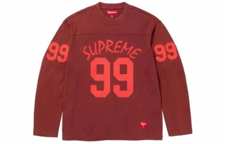 Supreme SS24 WEEK1 99 LS FOOTBALL TOP T
