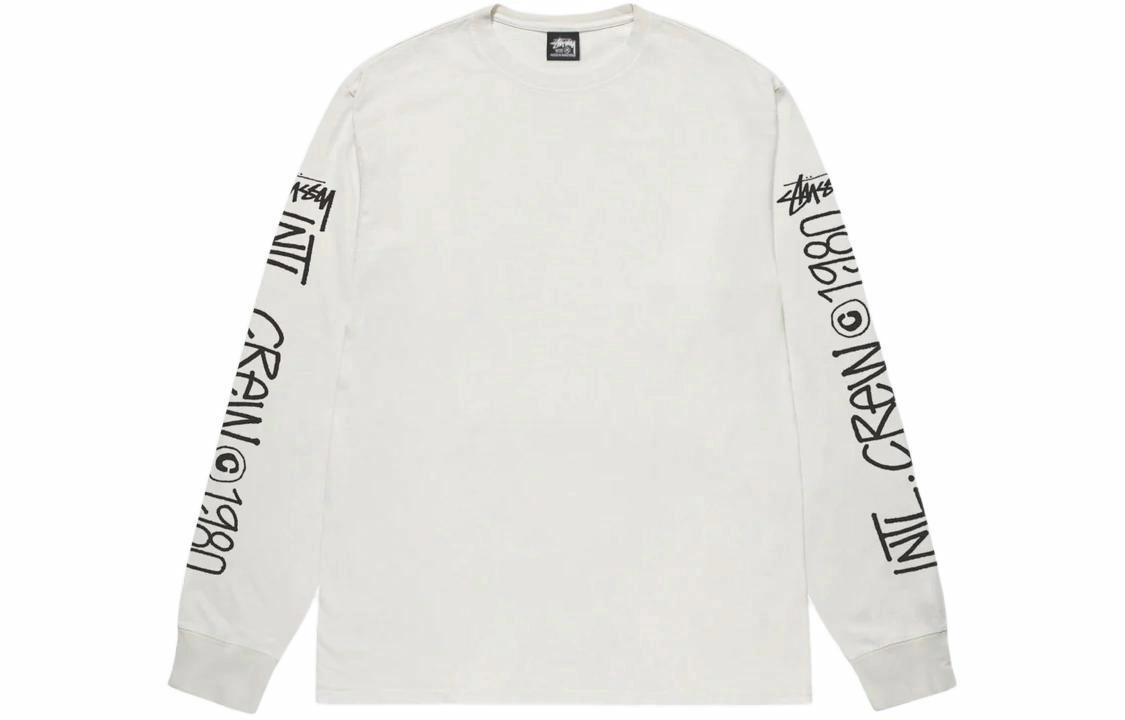 Stussy SS24 INTL CREW LS TEE PIGMENT DYED T