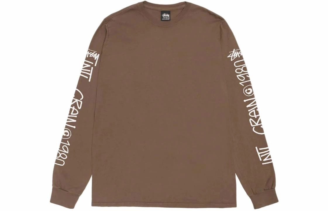 Stussy SS24 INTL CREW LS TEE PIGMENT DYED T