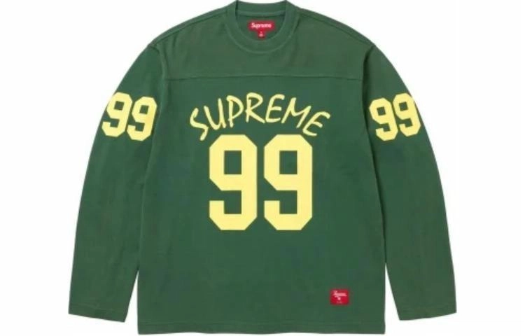 Supreme SS24 WEEK1 99 LS FOOTBALL TOP T