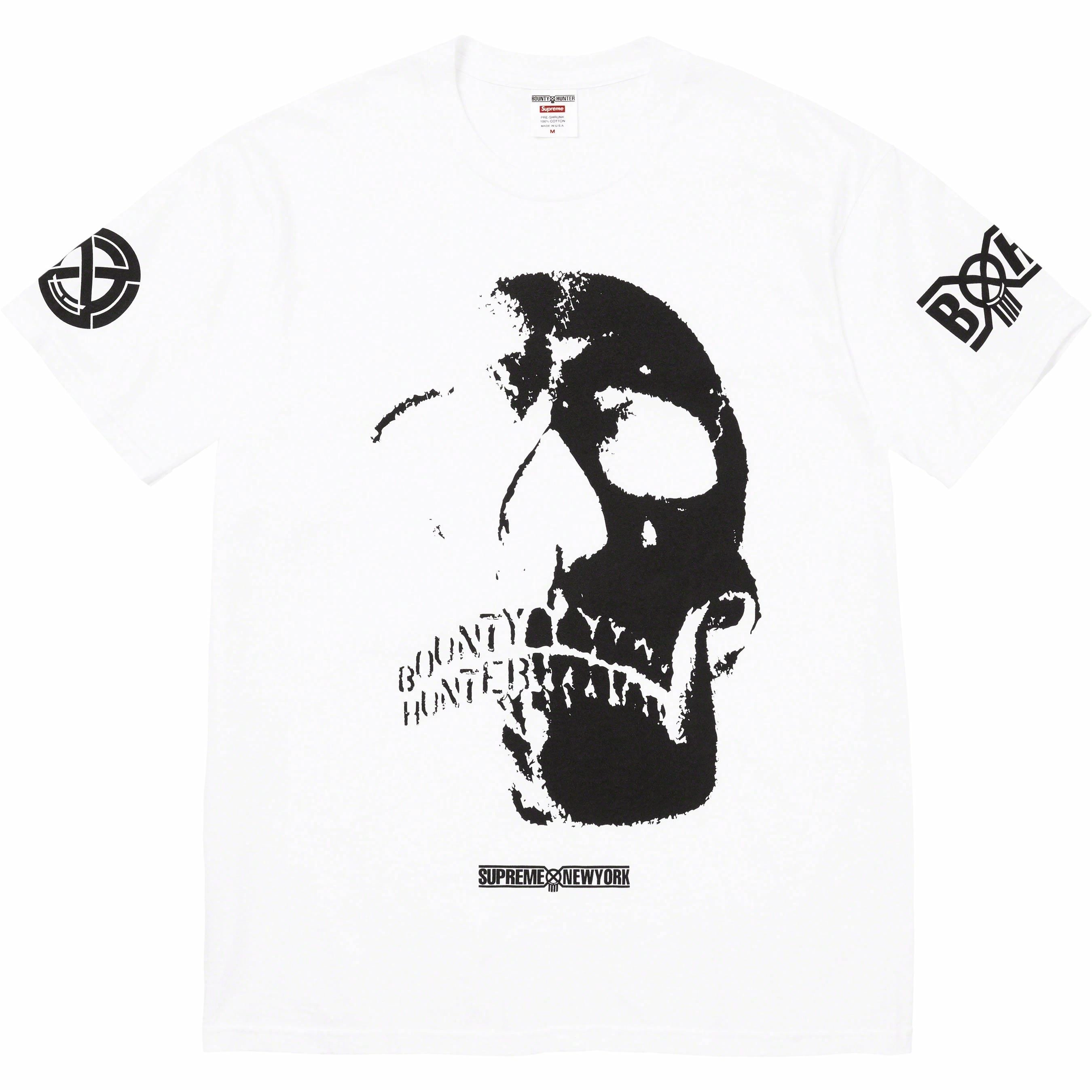 Supreme x BOUNTY HUNTER FW23 WEEK6 SKULLS TEE T
