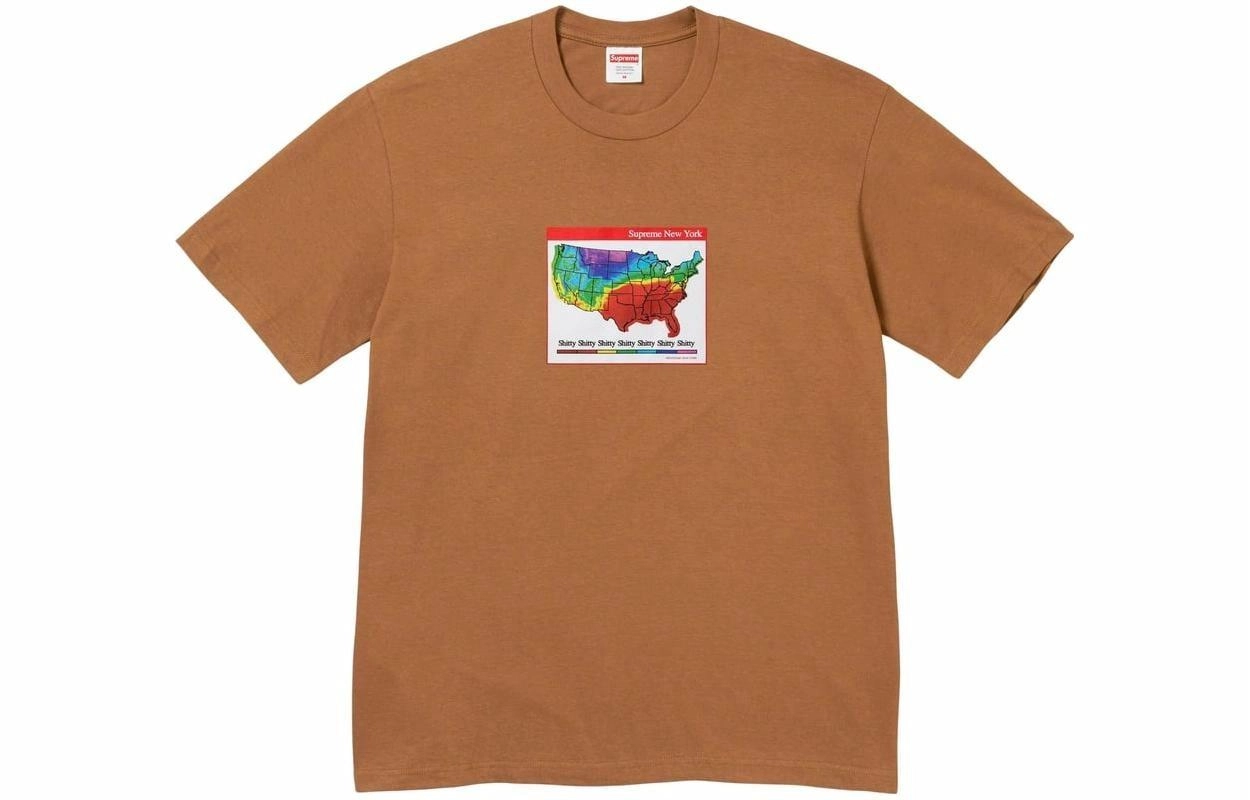 Supreme FW23 WEEK7 WEATHER TEE T