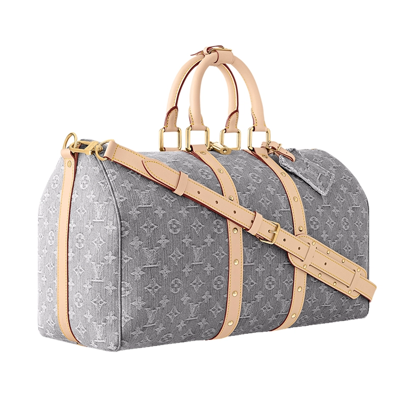 LOUIS VUITTON keepallBandoulire T 45 Monogram Denim