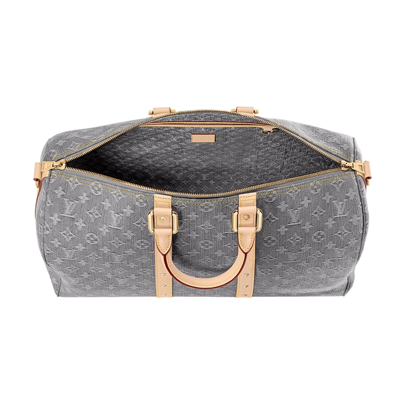 LOUIS VUITTON keepallBandoulire T 45 Monogram Denim