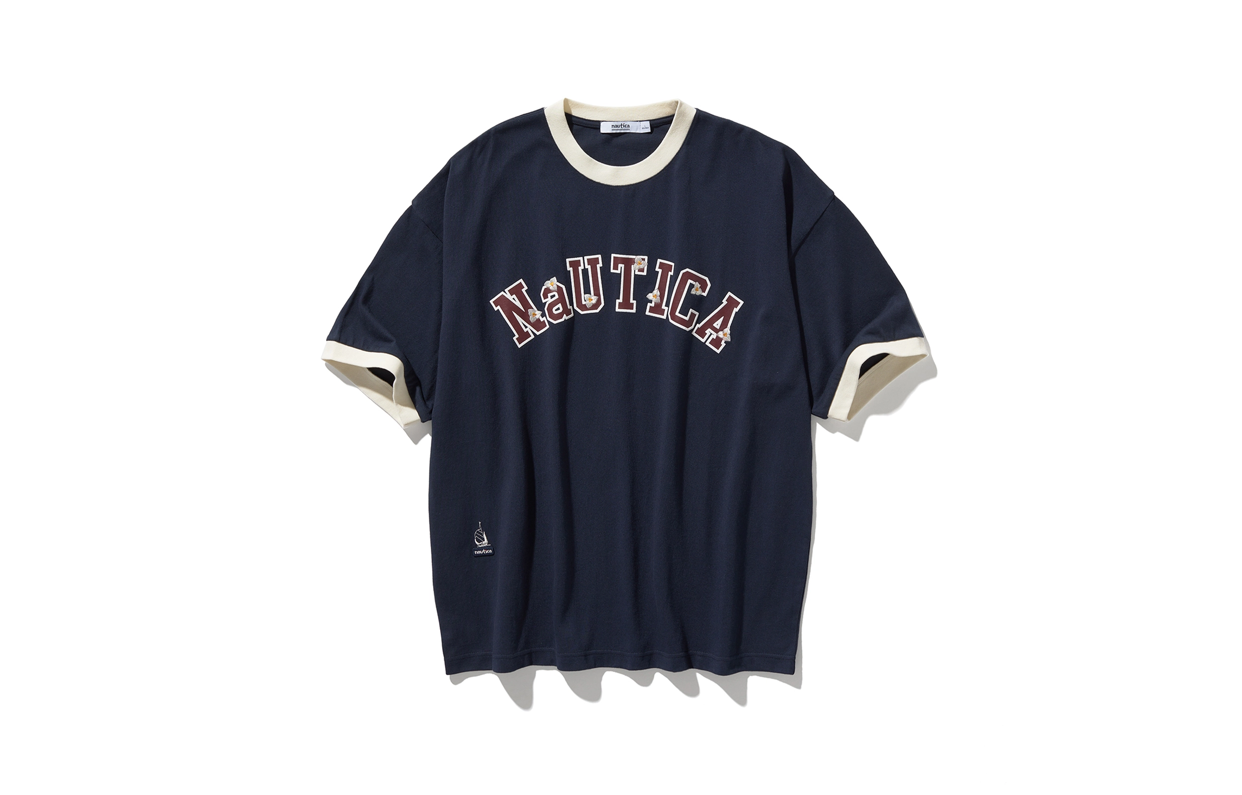 nautica white sail SS24 T