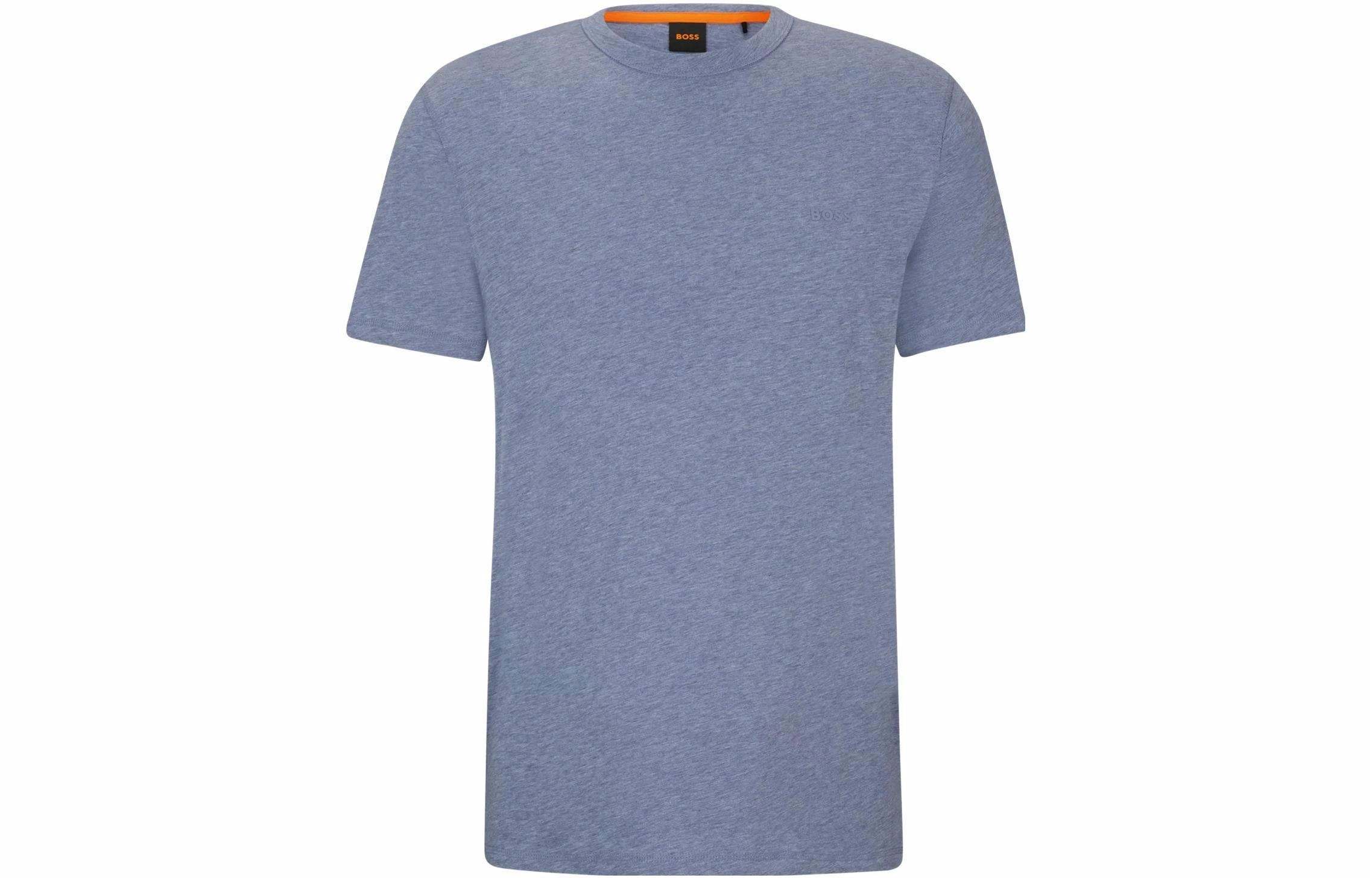 HUGO BOSS Cotton-Jersey T-Shirt With Tonal Logo T