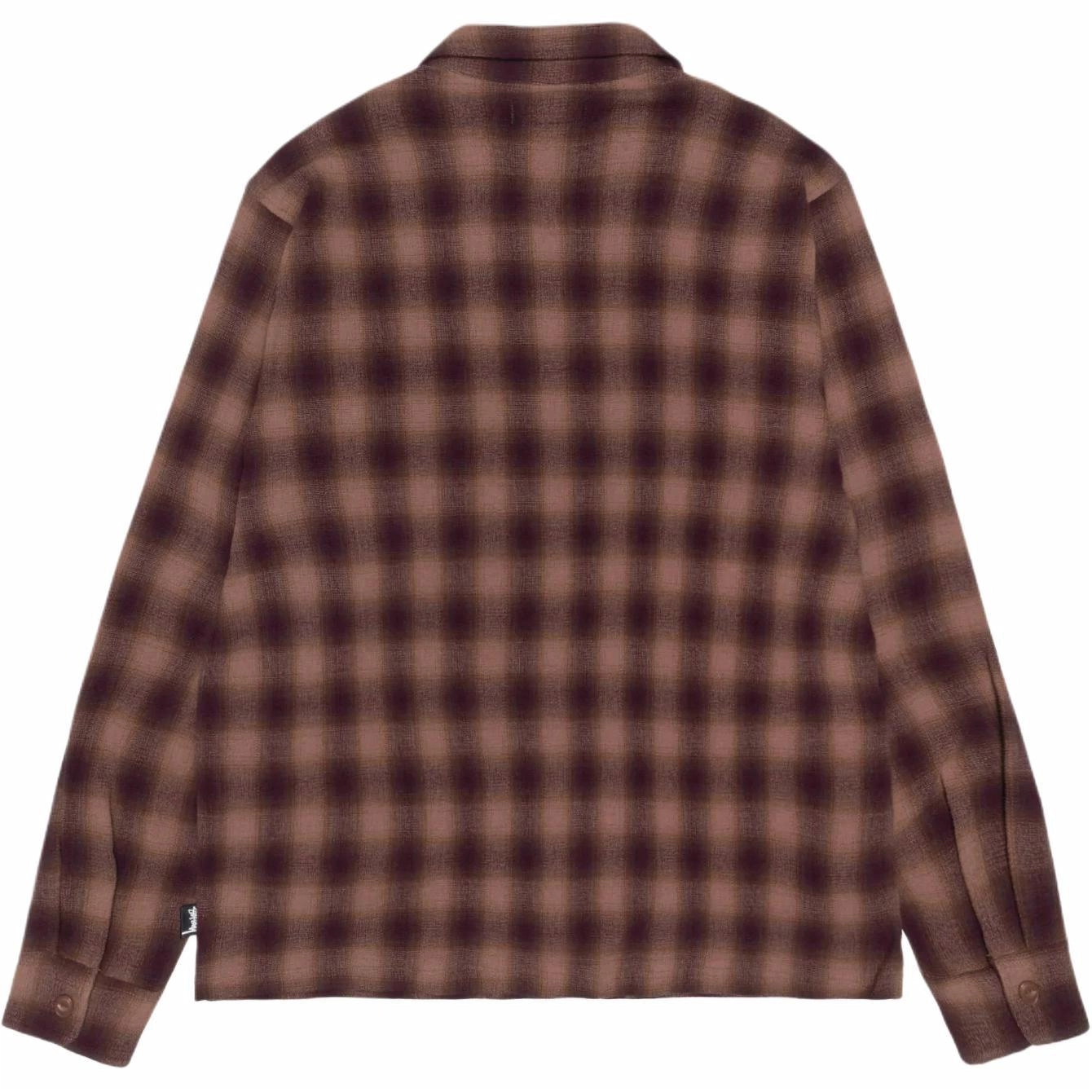 Stussy SS24 ZIP SHIRT TWISTED YARN PLAID