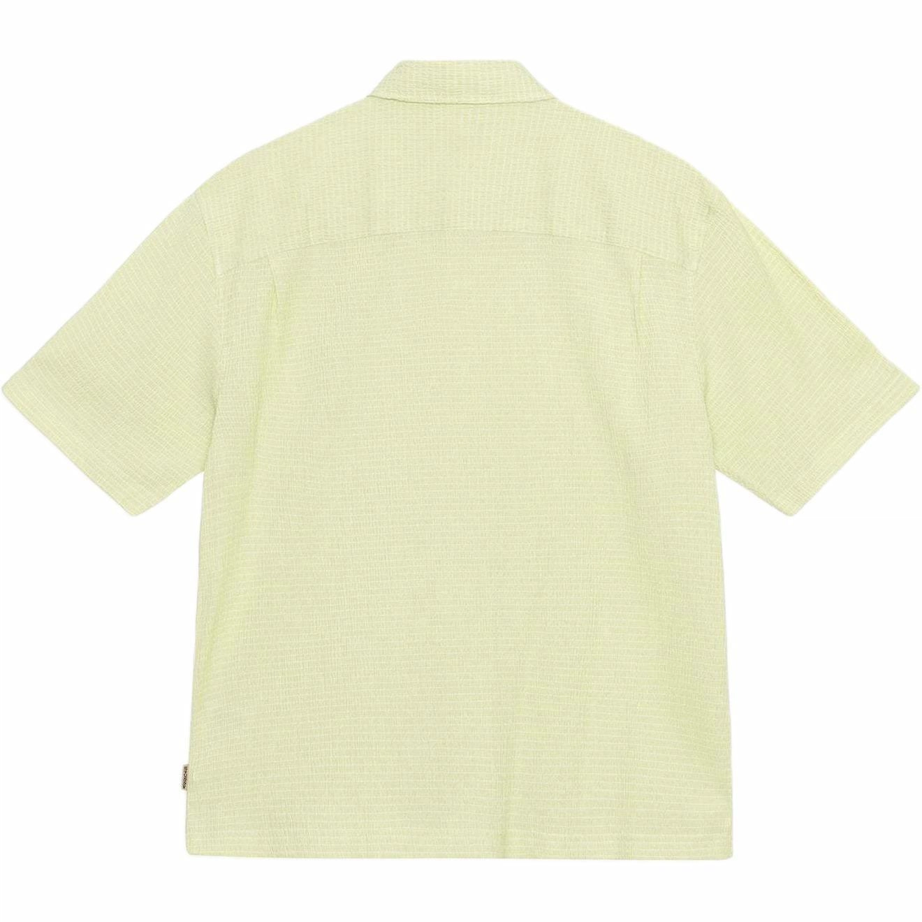 Stussy SS24 BOXY FLAT HEM SHIRT CRINKLED