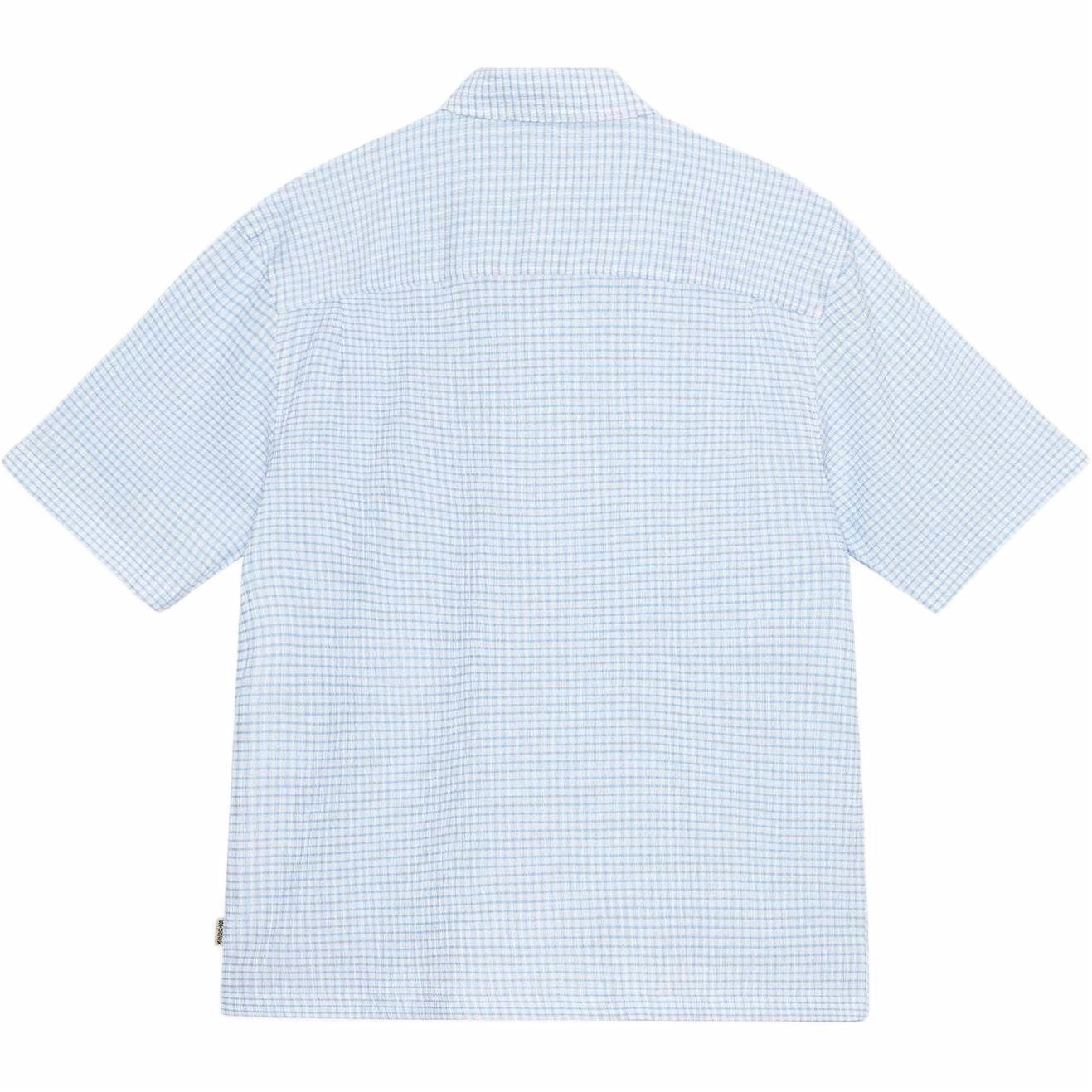 Stussy SS24 BOXY FLAT HEM SHIRT CRINKLED