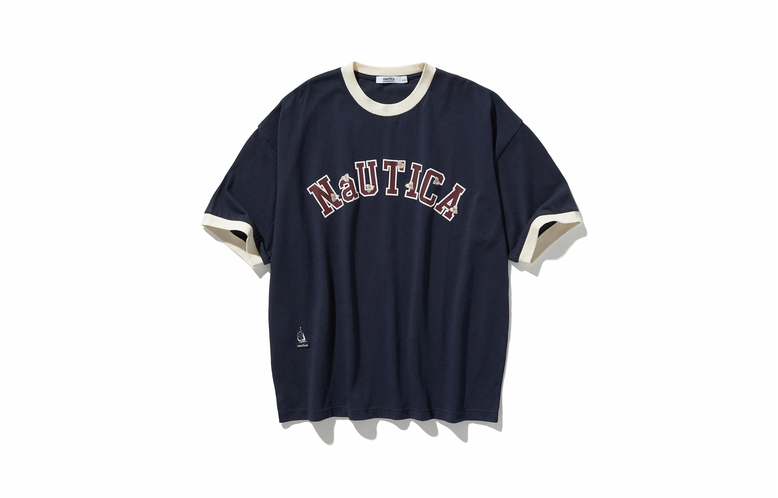 nautica white sail SS24 T