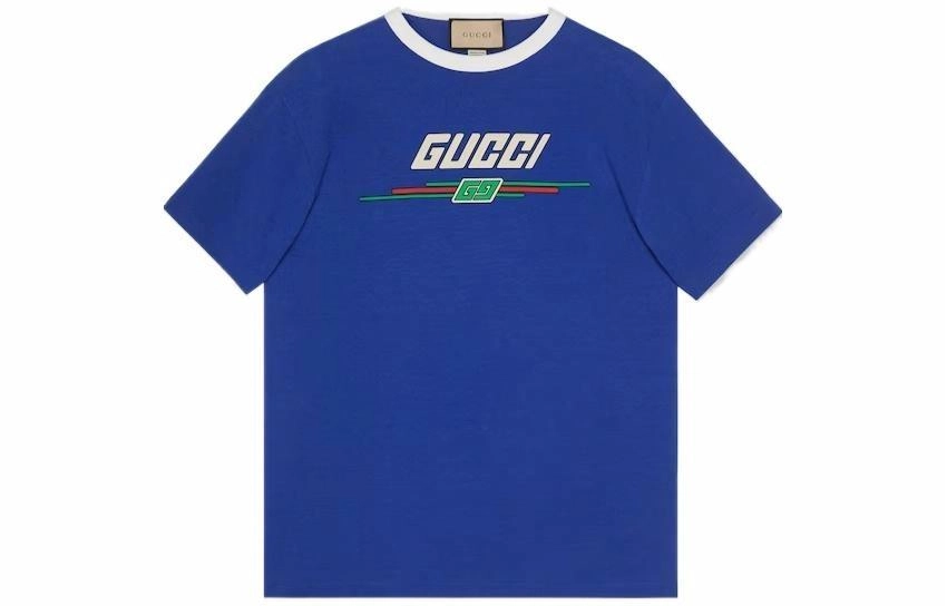GUCCI T-Shirt With Gucci Print T