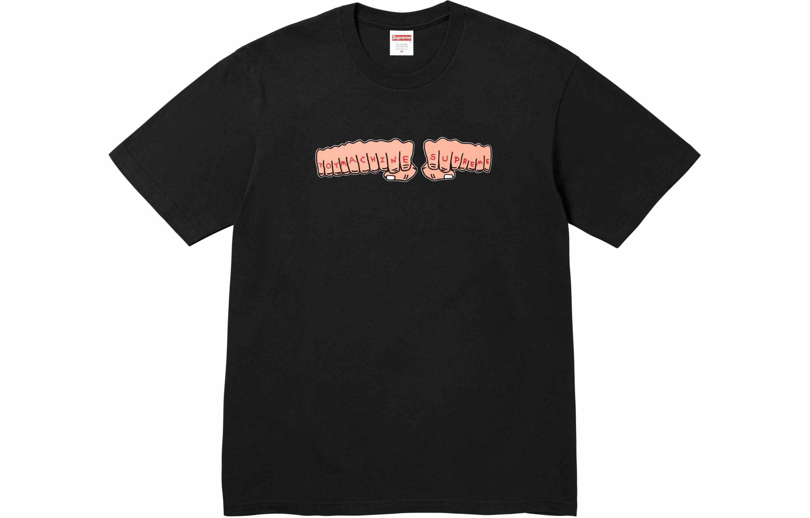 Supreme x toy machine SS24 Week4 FIST TEE T