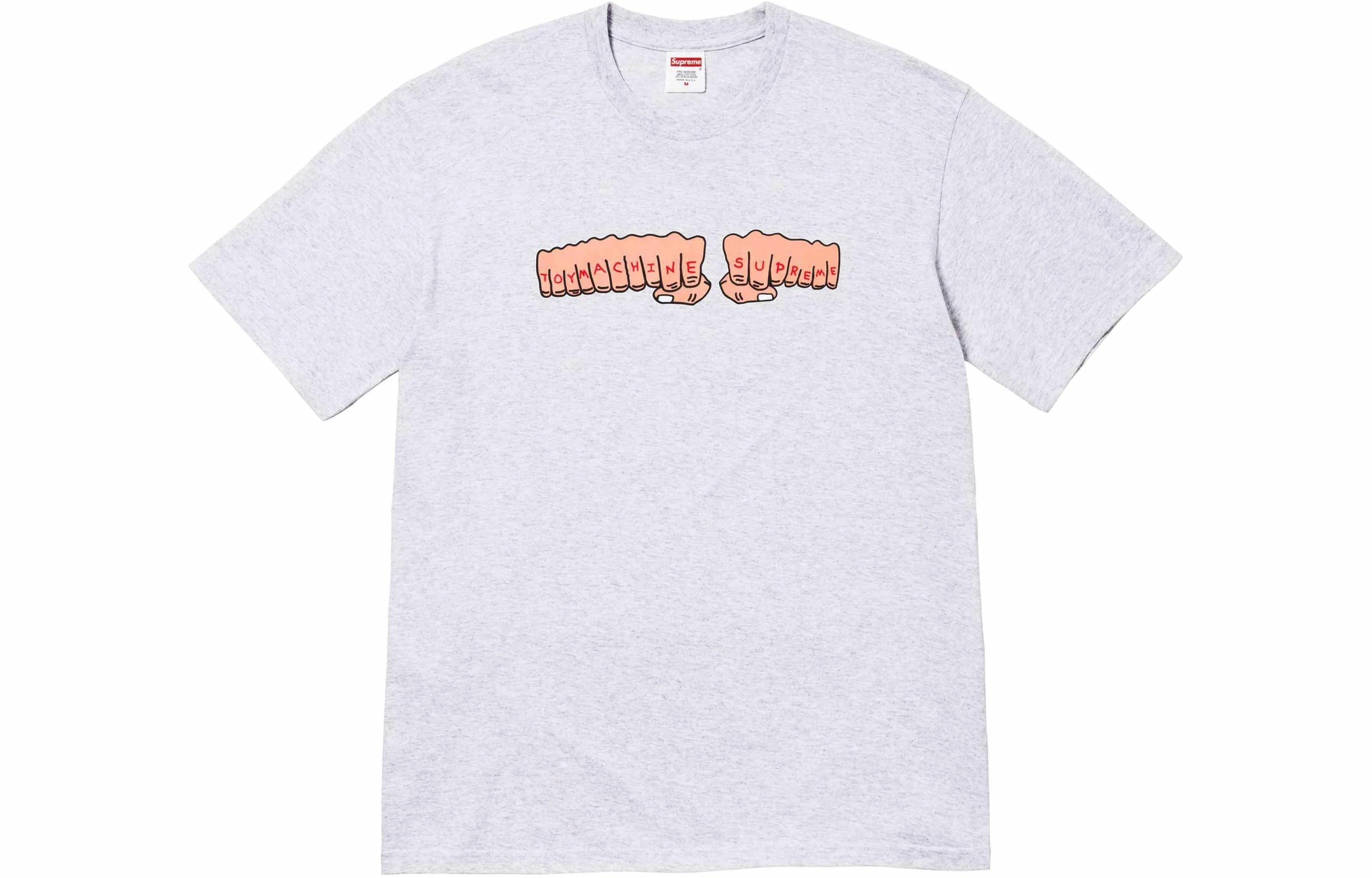 Supreme x toy machine SS24 Week4 FIST TEE T