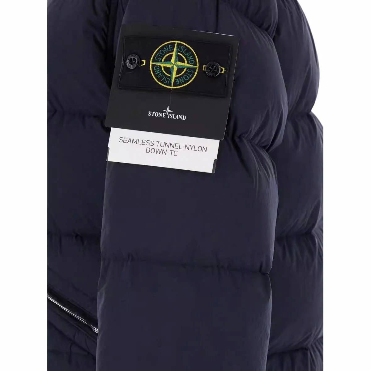 STONE ISLAND FW24 Nylon Down-TC Logo