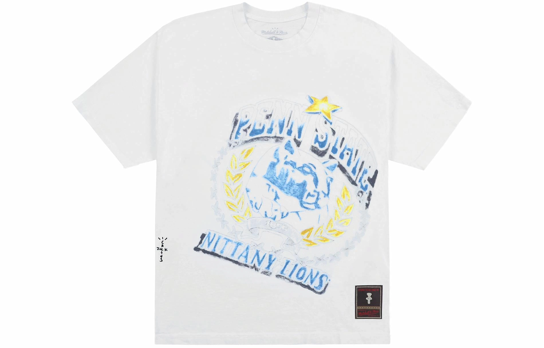 Travis Scott x Mitchell Ness SS24 PENN STATE UNIVERSITY LogoT