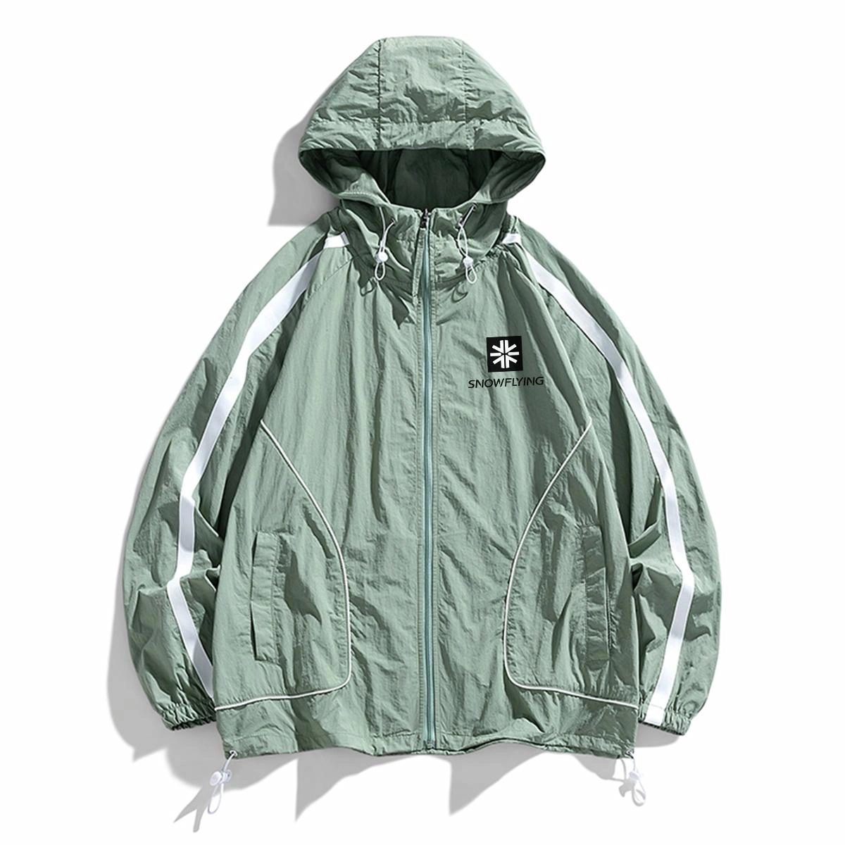SNOW FLYING upf100+logo