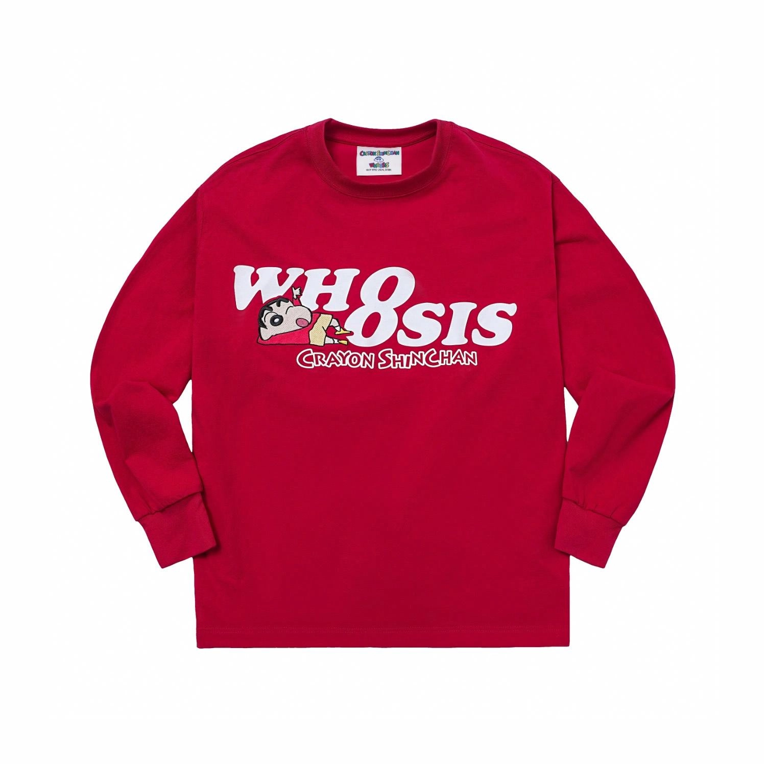 WHOOSIS x Crayon Shinchan WHOOSIS X logoT