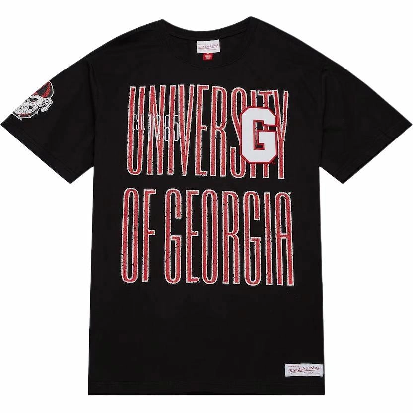Mitchell Ness x NCAA Georgia Bulldogs Team OG Premium T
