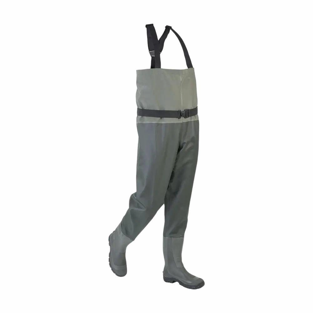 DECATHLON 100 CAPERLAN Fishing PVC Waders - WDS