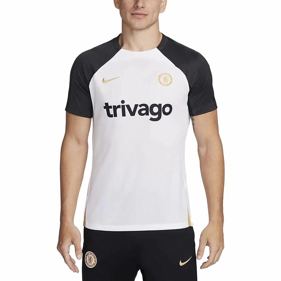 Nike Chelsea F.C. Strike Dri-Fit Knit Football Top LogoT