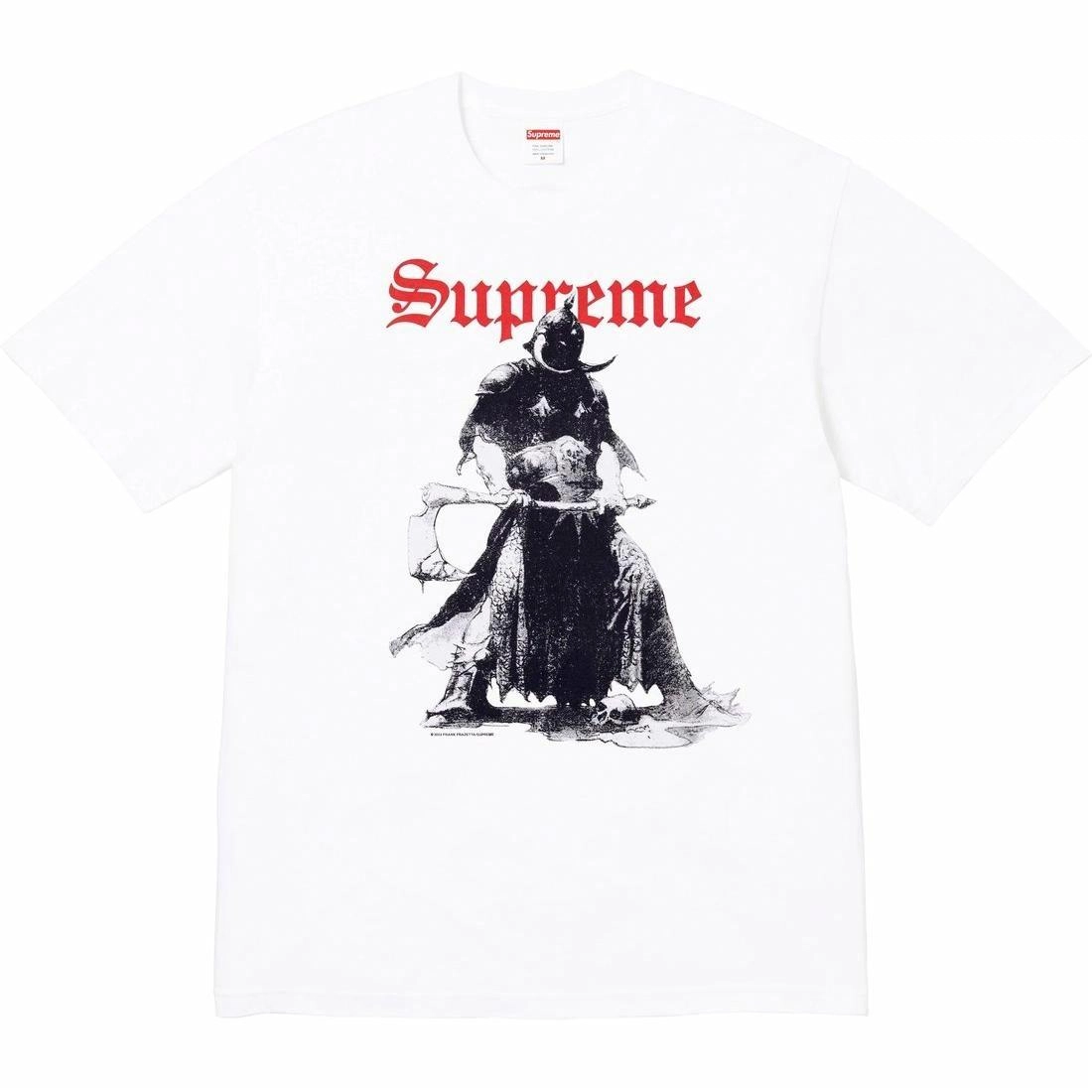 Supreme x Frank Frazetta FW24 WEEK15 Destruction Tee logoT
