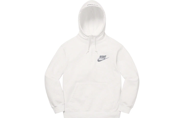 Supreme SS21 Week 3 x Nike Half Zip Hooded Sweatshirt Logo