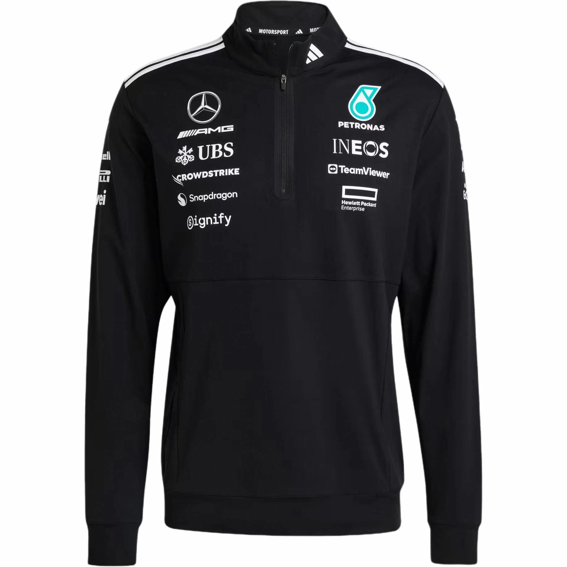 adidas x MERCEDES-AMG PETRONAS F1 TEAM SS25 ZIP T