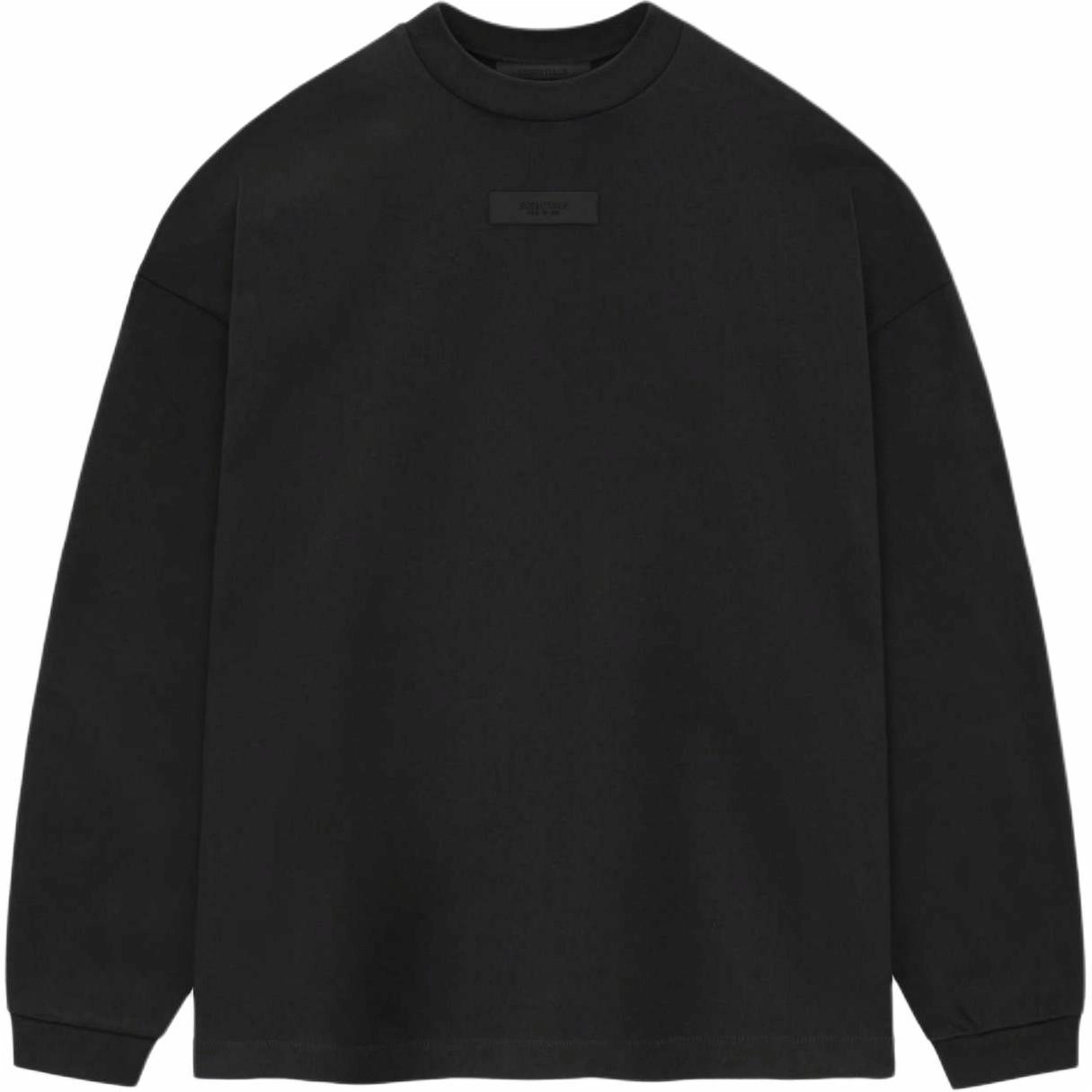 Fear of God Essentials SS24 LS TEE LOGO T Black