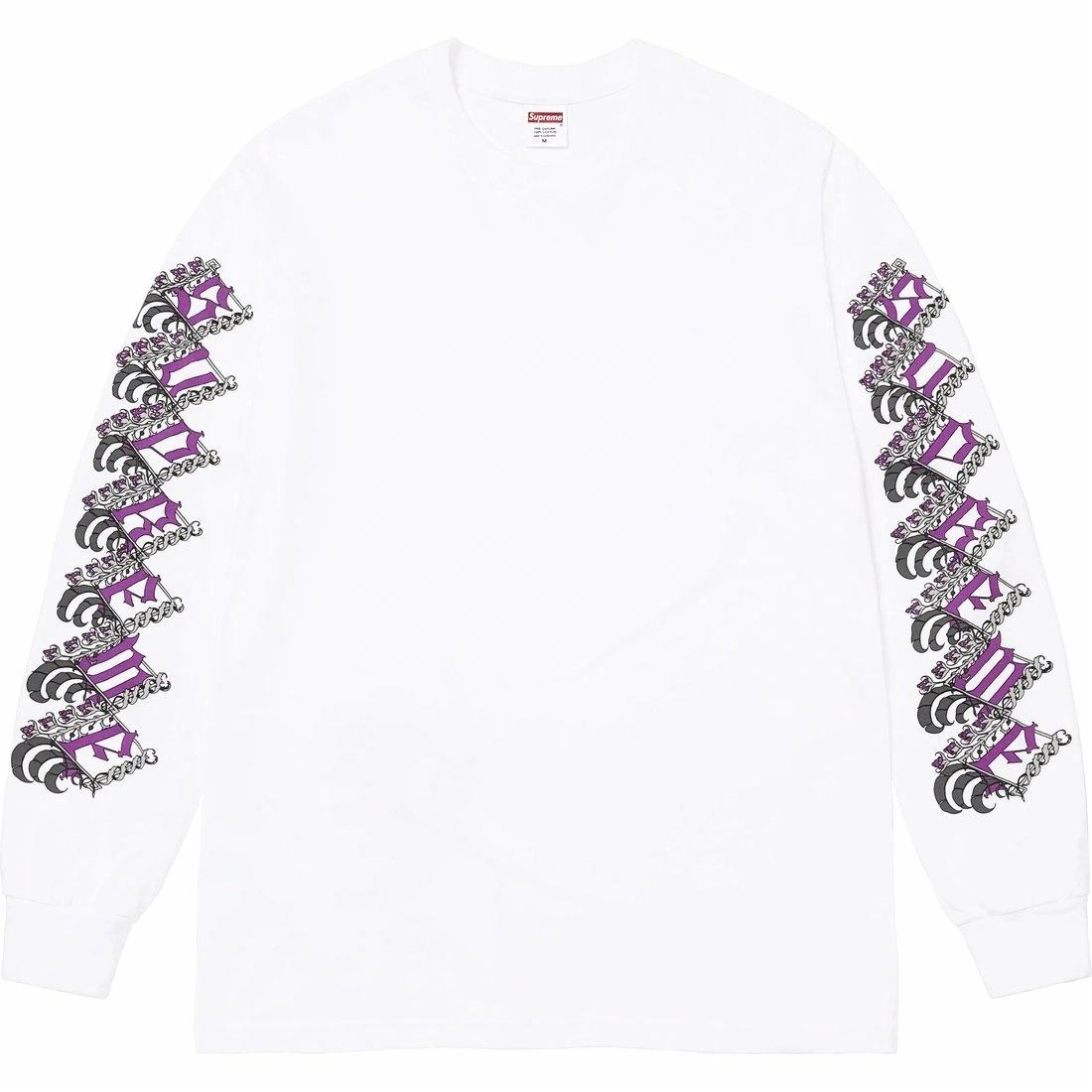 Supreme FW24 WEEK18 T Strawberries LS Tee logoT