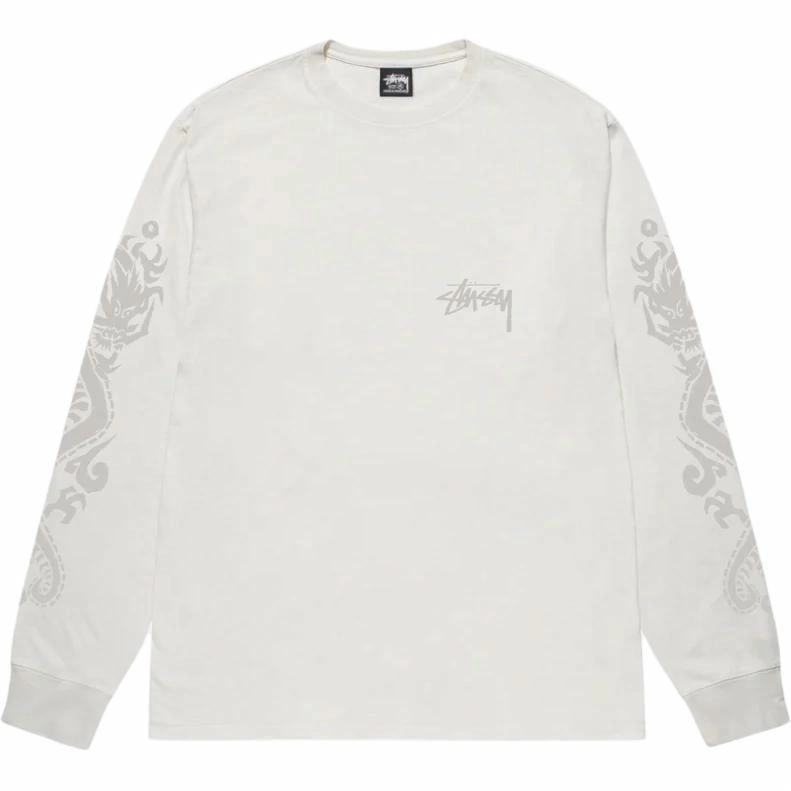 Stussy SS24 DRAGONS LS TEE PIGMENT DYED T