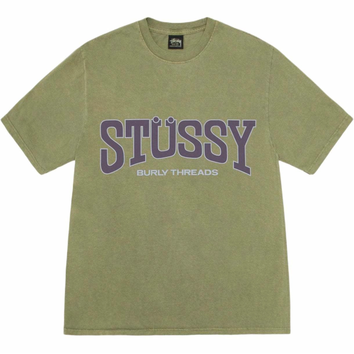 Stussy SS24 BURLY THREADS TEE PIGMENT DYED T