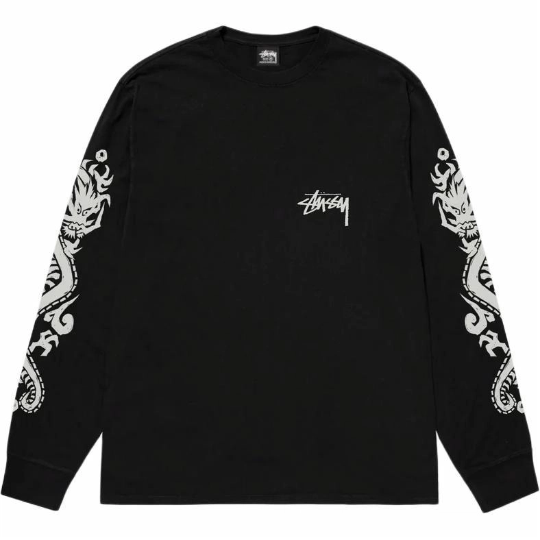 Stussy SS24 DRAGONS LS TEE PIGMENT DYED T