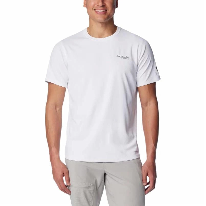 Columbia Summit Valley Short Sleeve Crew Shirt LogoT
