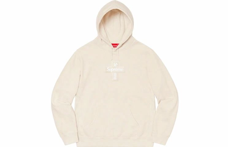 Supreme Week 15 Cross Box Logo Hooded Sweatshirt Logo
